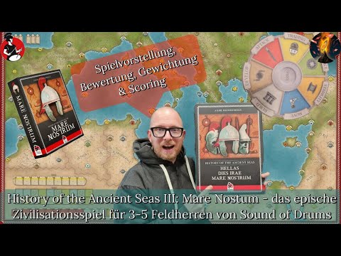 History of the Ancient Seas III: Mare Nostrum - das epische Zivilisationsspiel für 3-5 Feldherren