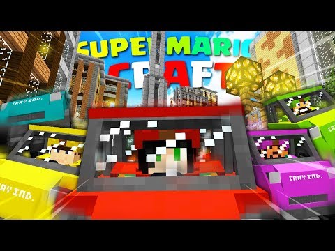 LA PISTA AL CONTRARIO?! GARA IN AUTO - Minecraft ITA - SUPER MARIO CRAFT w/ Tear Tech Tano Heme