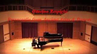 Ottorino Respighi, Siciliana e Passacaglia from Ancient Arias and Dances