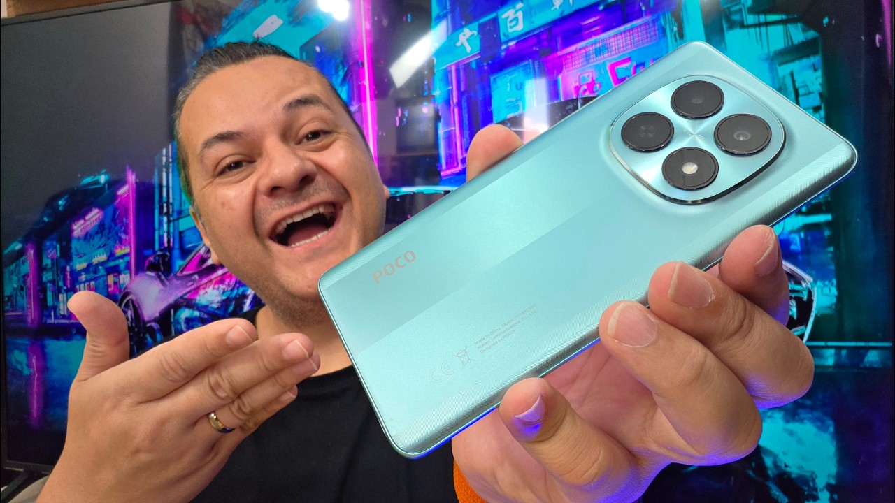 Miniatura da avaliação em vídeo de Smartphone Xiaomi Poco M8 5G 256GB NFC Verde