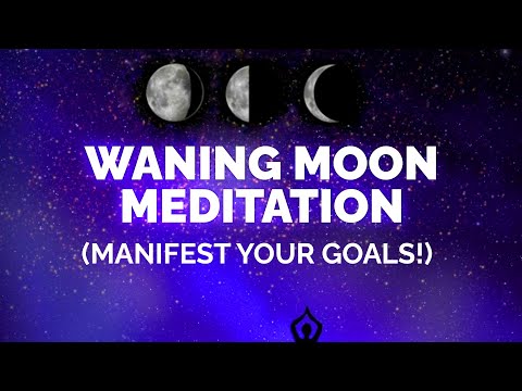 Waning Moon Meditation (Moon Manifesting Series)