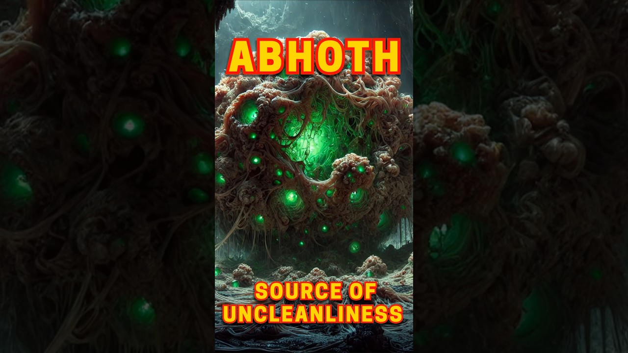Abhoth: Source of Uncleanliness #cthulhumythos #horror #cryptids #creepypasta - YouTube