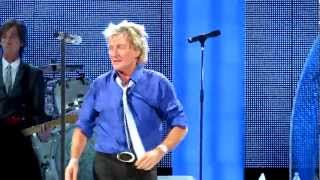 Rod Stewart sings &quot;Rhythm of My Heart&quot; in Cleveland, OH July 20, 2012