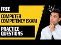 Computer Competency  Exam Free Practice Questions