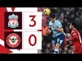 Winning run comes to an end at Anfield | Liverpool 3 Brentford 0 | Premier League Highlights