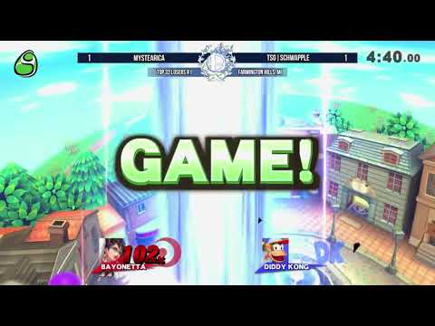 Showdown II: Mystearica (Bayonetta) vs TSG|Schwapple (Diddy)
