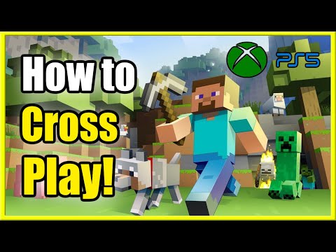 How to Crossplay in Minecraft (PS4, PS5, Xbox, Switch, PC)(Bedrock Edition)