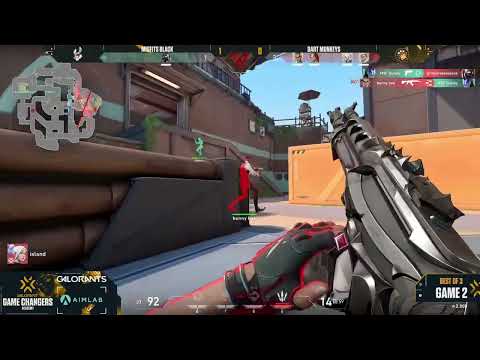 VCT Game Changers Academy: Misfits Black vs. Dart Monkeys - Game 2