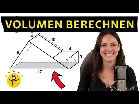 Berechne Volumen und Oberflächeninhalt – Prisma