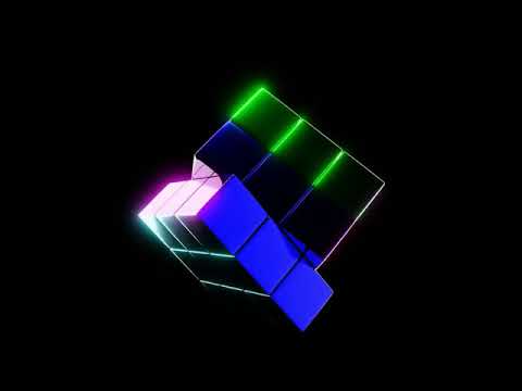 Rubik's cube - Endless loop - Blender 3D animation