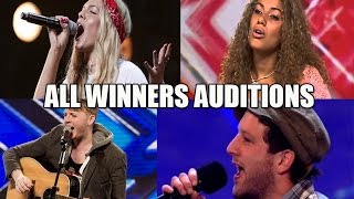 All X Factor WINNERS AUDITIONS Seasons 1-12