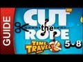 Cut the Rope: Time Travel - Ancient Greece 3-Star Walkthrough - Level 5-8