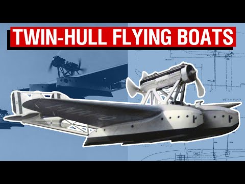 Italy's Weird & Wonderful Twin-Hull Flying Boats | Savoia-Marchetti S.55 [Aircraft Overview #39]
