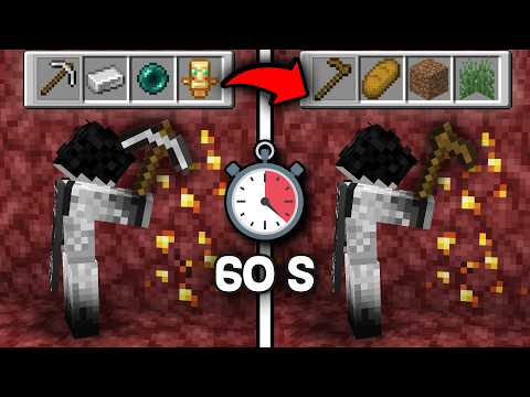 Minecraft, ma L'INVENTARIO CAMBIA OGNI 60 SECONDI...