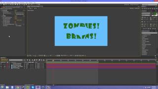 After Effects CS6 Tutorial - 156 - How To Create Animation Presets