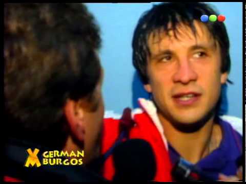 Korol en Racing vs River, con los jugadores - Videomatch 97