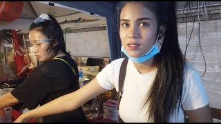 A Cute Dumpling Vendor Had Crush on Me in Bangkok, Her small Dream to be my GF