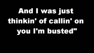 Johnny Cash- Busted lyrics