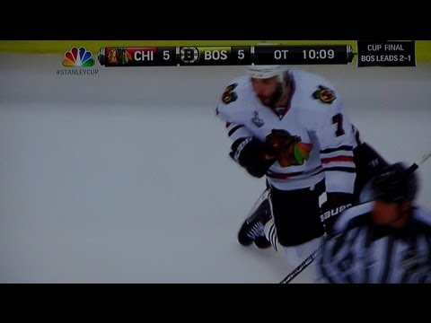 Chicago Beats Boston 6-5 in Game 4 Overtime 2013 Stanley Cup Finals
