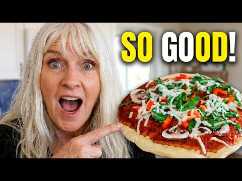 High-Protein Red Lentil Pizza Crust That Actually Tastes Good