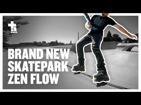 Zen Flow at the NEW Monmouth OR Skatepark | Aggressive Inline Skating