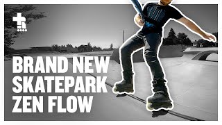 Zen Flow at the NEW Monmouth OR Skatepark | Aggressive Inline Skating