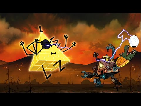 Bill Cipher vs Shacktron