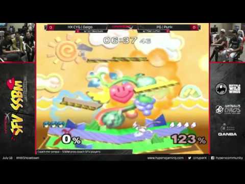 Rare footage of Daigo actually playing SSBM! vs. Punk