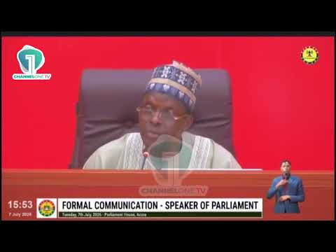 Breaking: Parliament Suspends Sitting for National Cleaning Exercise