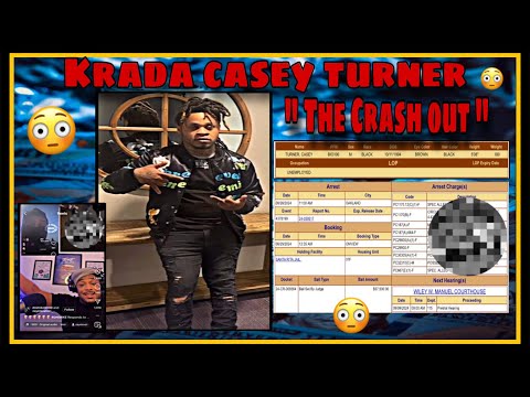 KRADA CASEY TURNER THE CRASH OUT BACK IN JAIL ON “M” CHARGES DNI MIKE REACTION, ￼￼