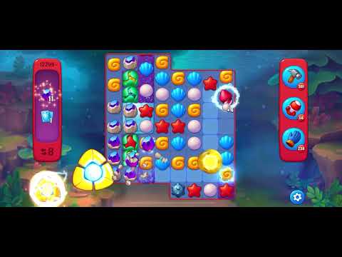 Fishdom Hard level 12299 no boosters フィッシュダム ハード