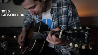 Video thumbnail for 1936 Gibson L-30 by Keeley Electronics