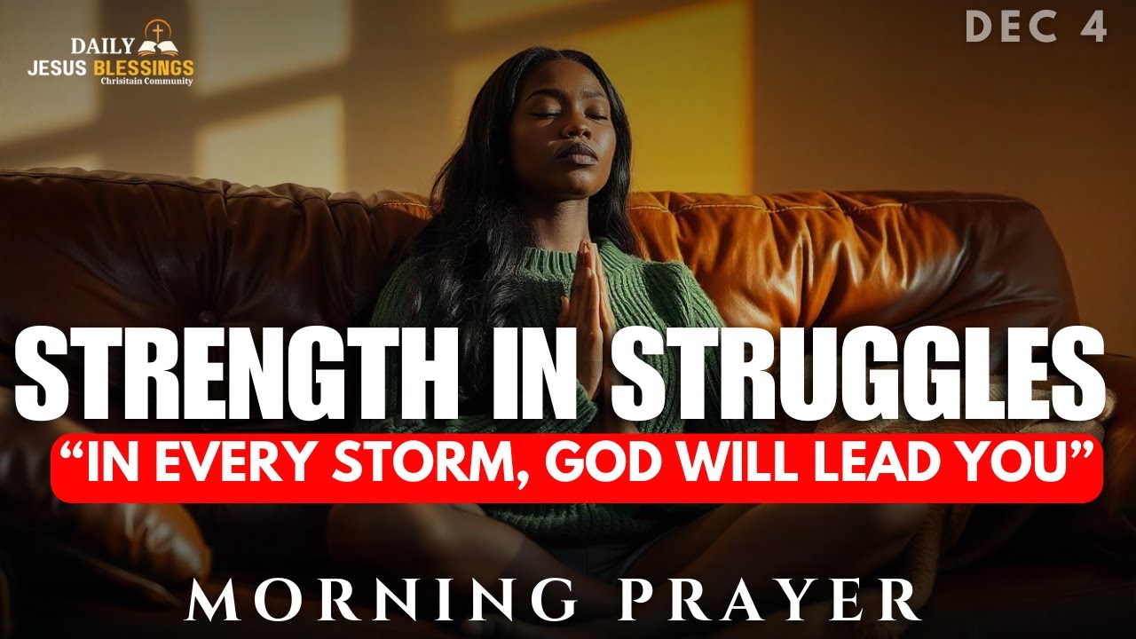 Thank You, Lord, for Being My Strength | Blessed Morning Prayer To Start Your Day