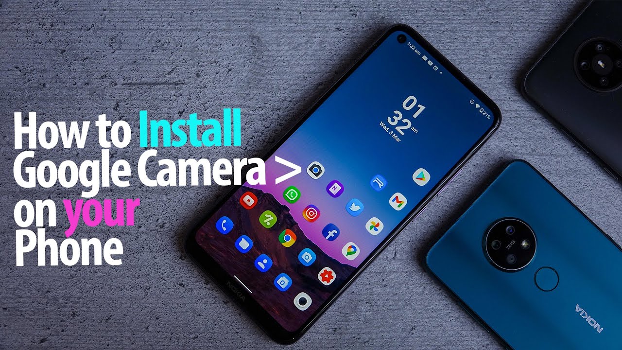 How to Install GCAM (Google Camera) on supported Nokia or Android Phones