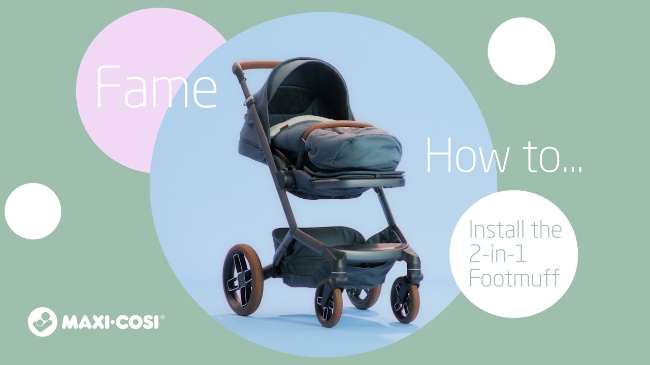 How to Install the 2-in-1 Footmuff