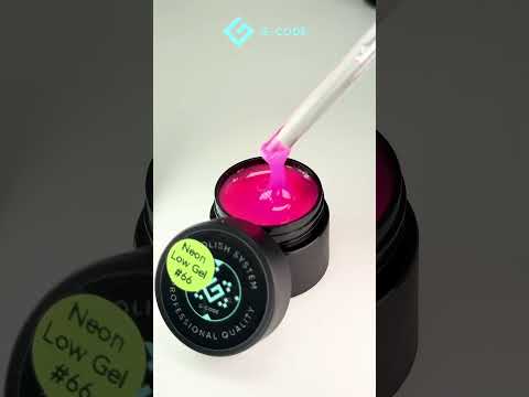 Low Neon Gel Box G-Code — набір яскравих неонових гелів (5×5 мл)