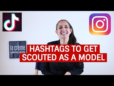 Hashtags to Get Scouted as a Model on Instagram, TikTok & Tumblr