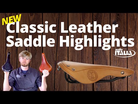 Selle Italia NEW Classic Leather Saddle Highlights