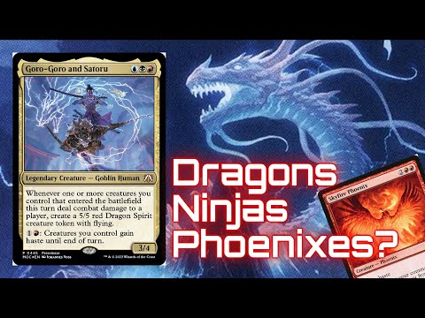 Goro Goro and Satoru Dragon Army | EDH Budget Deck Tech | Magic: The Gathering