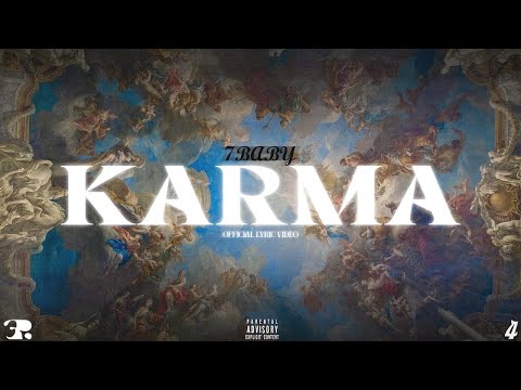 7Baby x Catcher - KARMA (Official Lyrics Video)