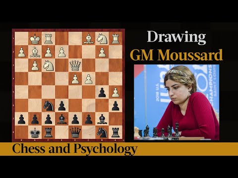 Drawing GM Moussard in Zurich | Chess and Psychology - IM Dorsa Derakhshani