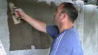 Sand and cement Rendering techniques, Hints and Tips