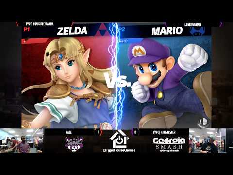 Panda Smash Monday 5/20/19 - Pace(Zelda) VS KingJester(Mario)- Losers Semis