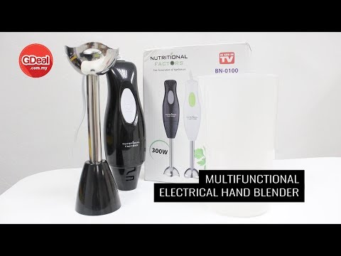Nutritional Factors Multifunctional Electrical Hand Blender