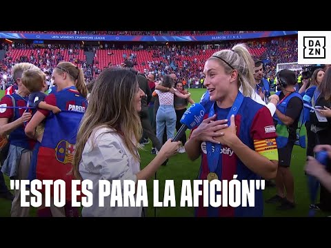 Alexia Putellas y el gol decisivo de la final de la Women's Champions League: ''Me he vuelto loca''