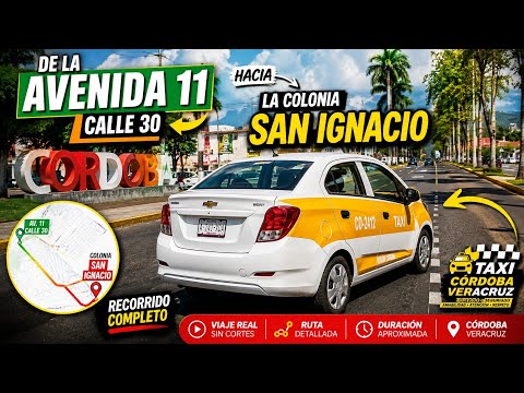 DE LA AV 11 CALLE 3O A LA COLONIA SAN IGNACIO.
