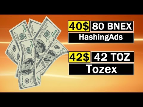82$ от проектов Hashing Ads и Tozex 🔘 ▪ #649
