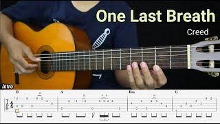 One Last Breath - Creed - Fingerstyle Guitar Tutor