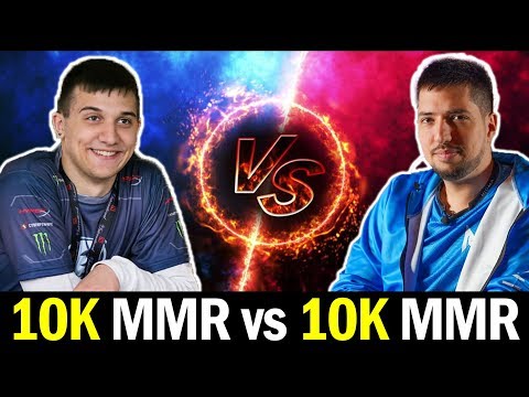 when ARTEEZY vs W33 — 10K CARRY vs 10K MID Dota 2