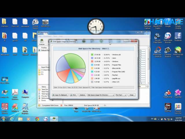   สอนการใช้งาน โปรแกรม Disk Savvy วิเคราะห์และจัดการพื้นที่ในคอมฯ